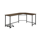 ACME Bambina Computer Desk in Black and Oak
