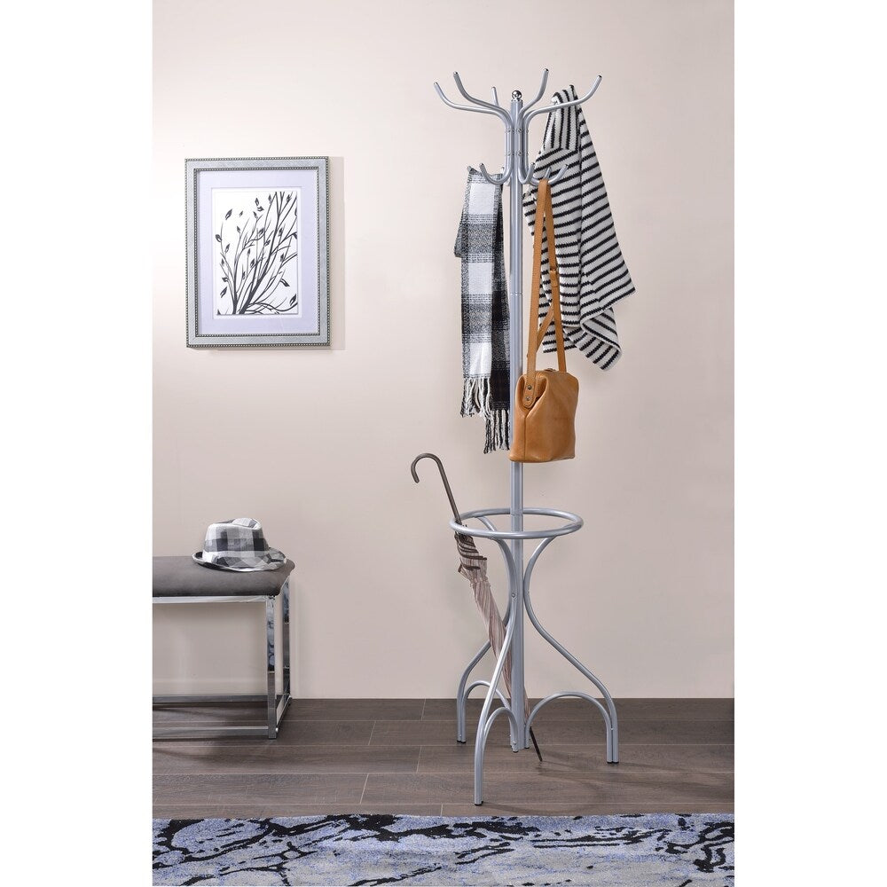 ACME Bobbi Coat Rack in Silver