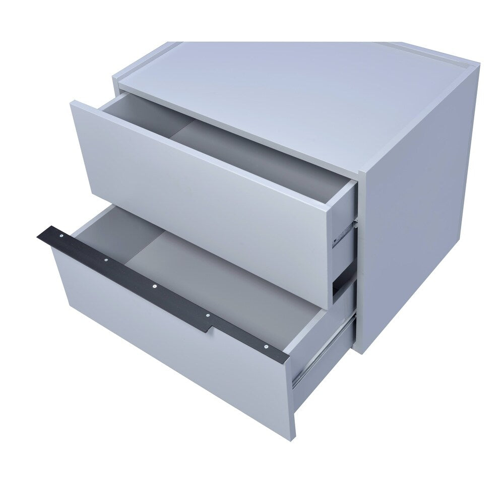 ACME Corbin Nightstand in Gray