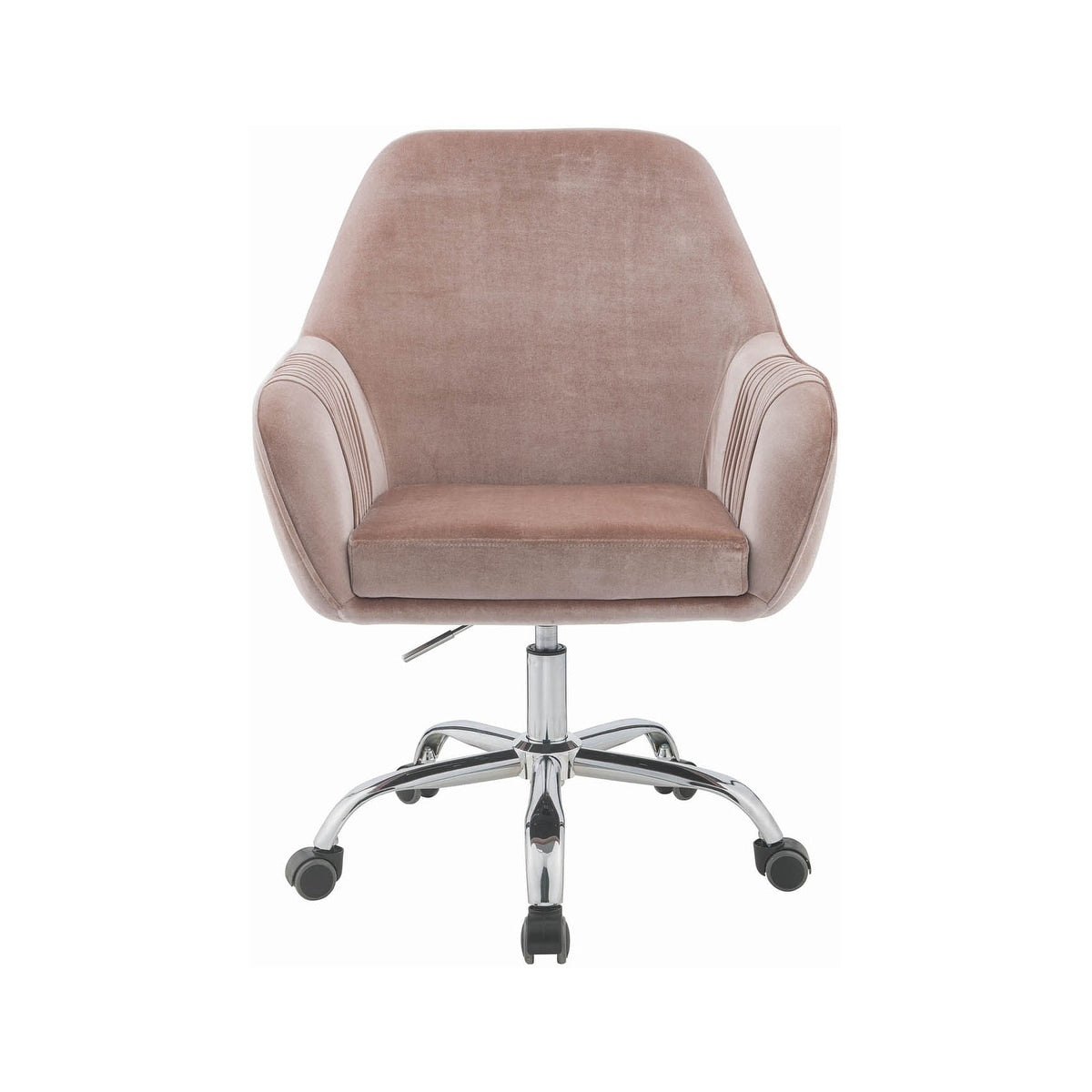 ACME Eimer Office Chair in Peach and Chrome