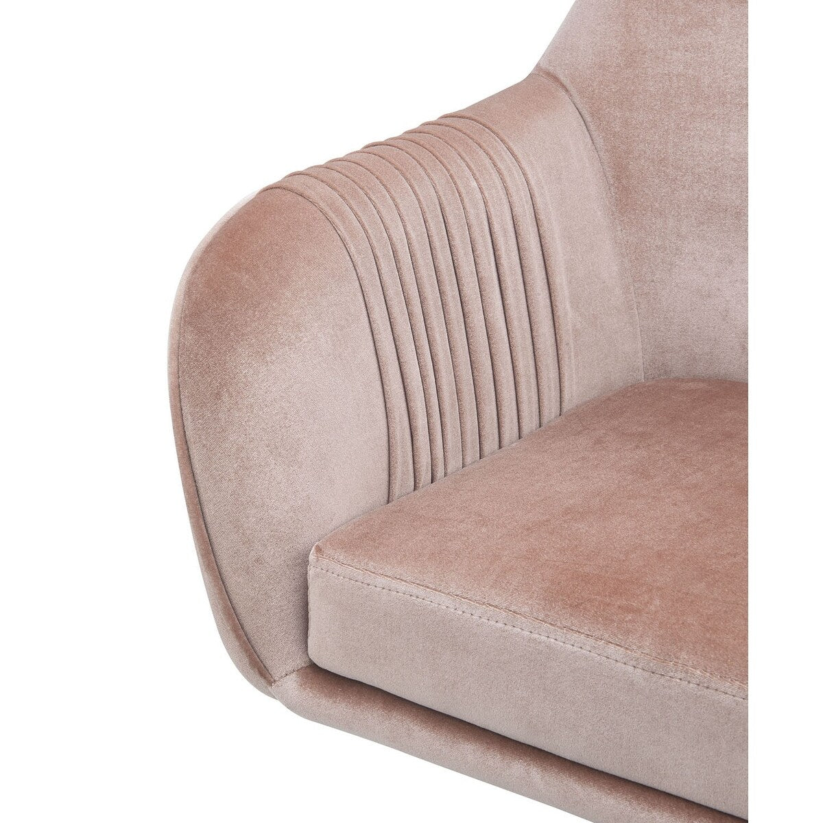 ACME Eimer Office Chair in Peach and Chrome