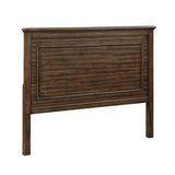 ACME Franklin 4Pcs Pack Queen Bed Set, Brushed Walnut Finish