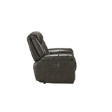 ACME Imogen Recliner (Power Motion) in Gray Leather-Aire