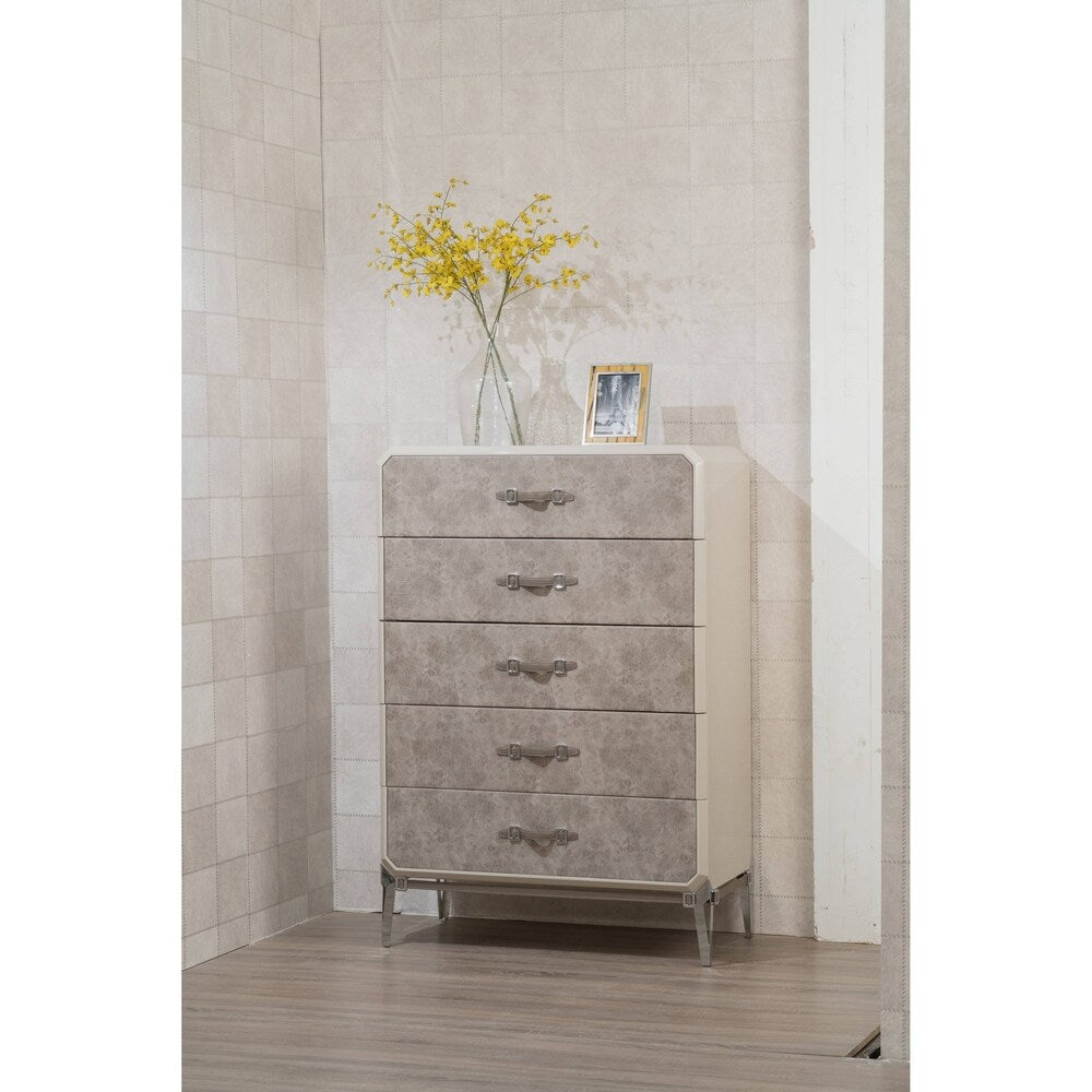 ACME Kordal Chest in Vintage Beige PU