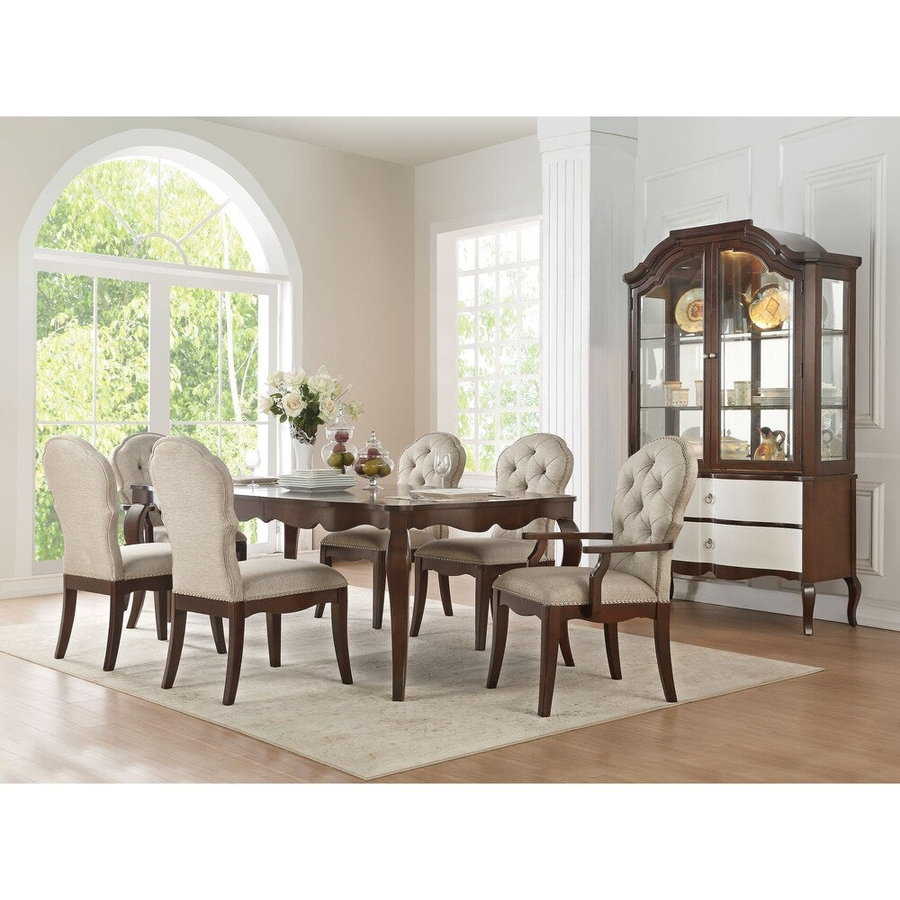 ACME Mathias Dining Table, Walnut