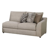 ACME Petillia Sandstone Fabric Pillow Back Arm Chair
