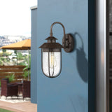 AEA 1-Light Outdoor Wall Sconces Traditional Wall Lantern ORB - 7