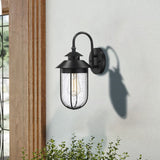 AEA 1-Light Outdoor Wall Sconces Traditional Wall Lantern ORB - 7