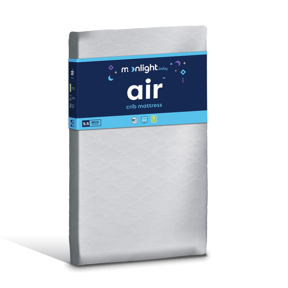 Moonlight Slumber AIR Crib Mattress - 27.5 X 52 X 5.5