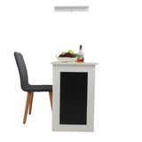 ALEKO Desk Wall Mounted Fold Out Convertible Table White