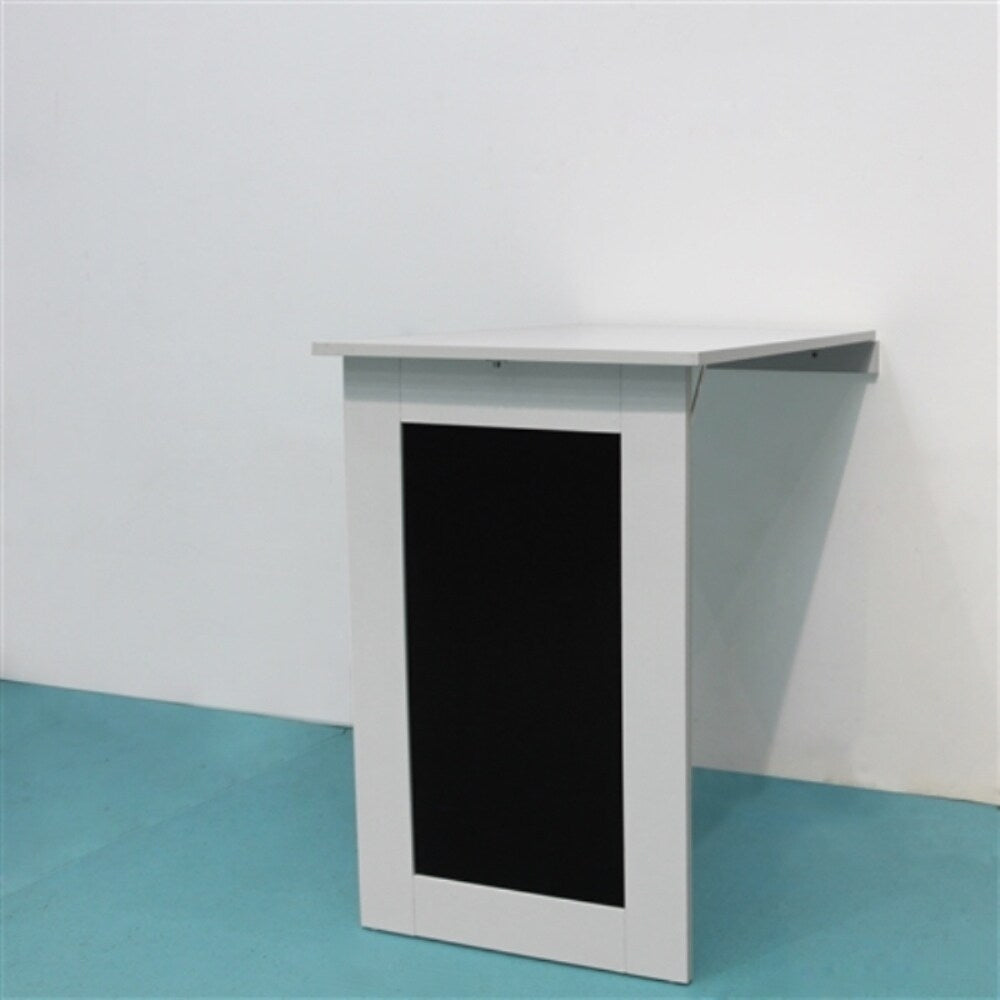 ALEKO Desk Wall Mounted Fold Out Convertible Table White