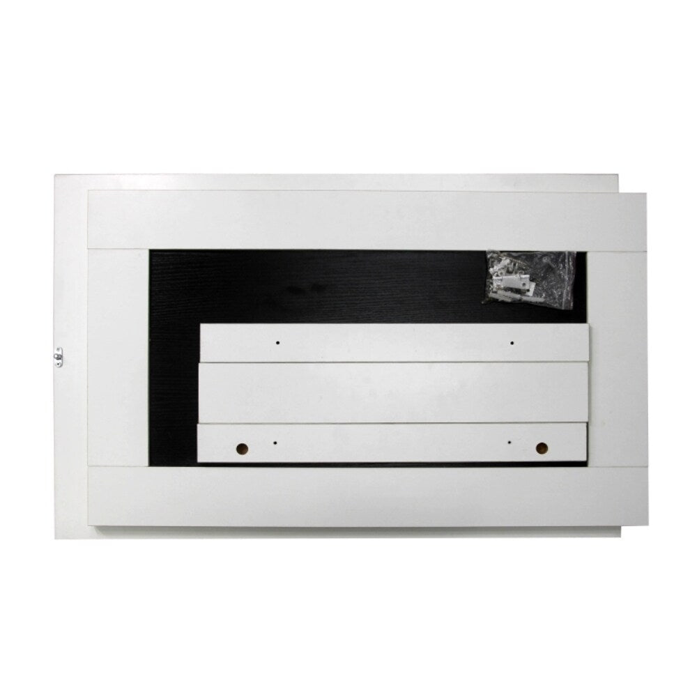 ALEKO Desk Wall Mounted Fold Out Convertible Table White