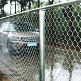 ALEKO Galvanized Steel 5 X 50 Feet Chain Link Fence Fabric, 11.5-AW Gauge
