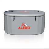 ALEKO Inflatable Cold Ice Plunge Portable Bath Tub with Cover