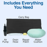 ALEKO Inflatable Cold Ice Plunge Portable Bath Tub with Cover