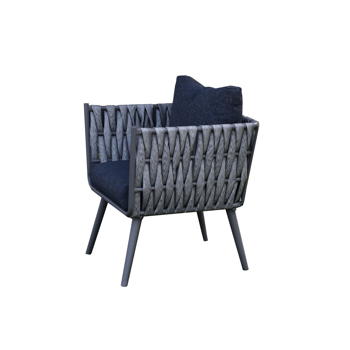 ALEKO Rattan Wicker 7-Piece Indoor/Outdoor Dining Patio Furniture - Irvine Set