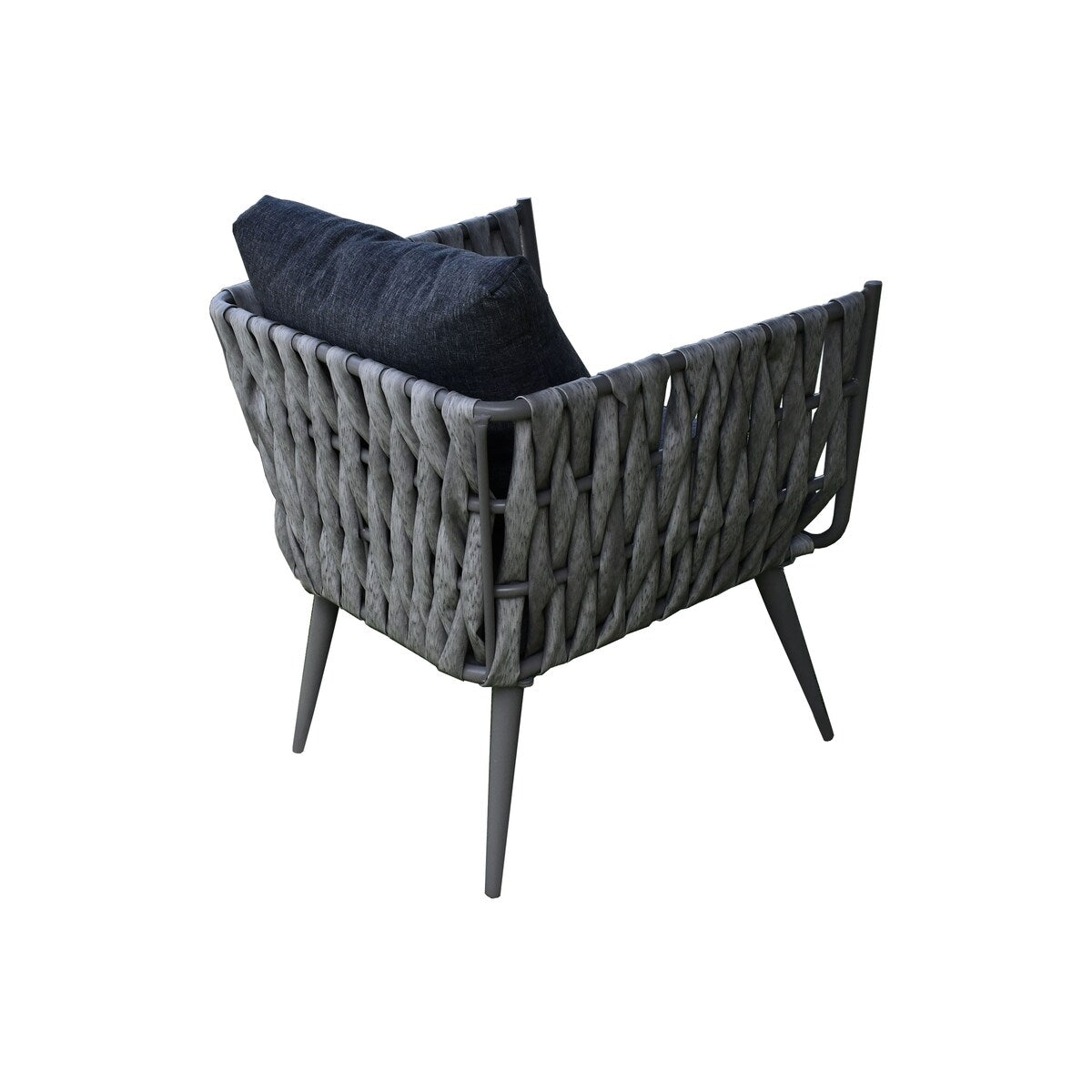 ALEKO Rattan Wicker 7-Piece Indoor/Outdoor Dining Patio Furniture - Irvine Set