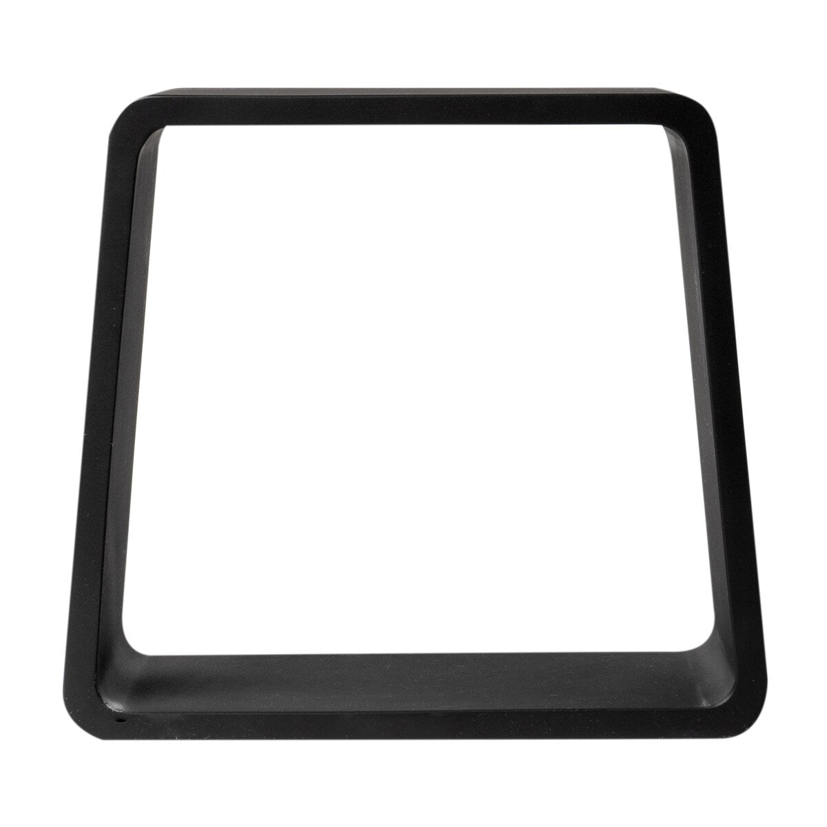 ALFI brand ABST55BM Black Matte Solid Surface Resin Bathroom / Shower Stool