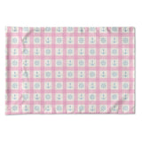 ANCHOR GALORE PINK AND LIGHT BLUE Pillow Case By Kavka Designs