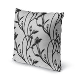APRIL Linen Throw Pillow By Marina Gutierrez