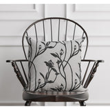 APRIL Linen Throw Pillow By Marina Gutierrez