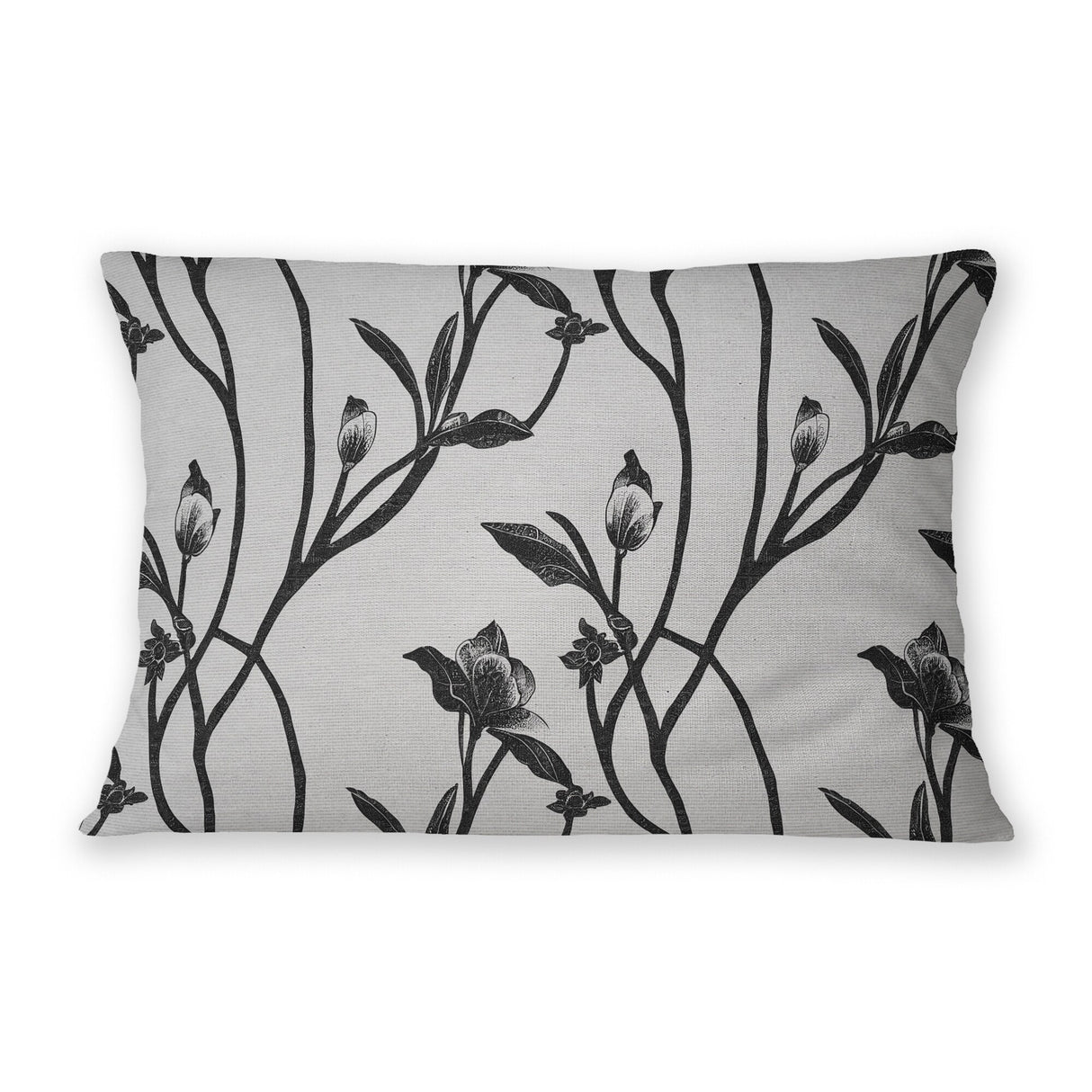 APRIL Linen Throw Pillow By Marina Gutierrez