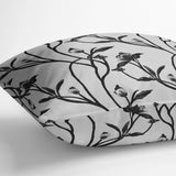 APRIL Linen Throw Pillow By Marina Gutierrez