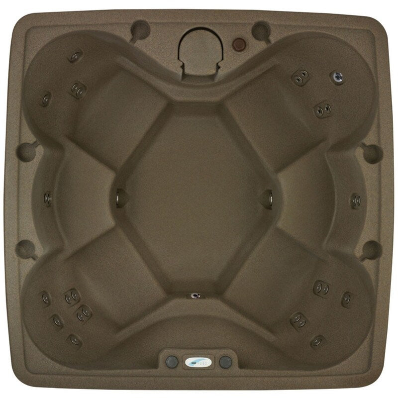 AR-600 Premium 6-Person 29-Jet hot tub w/ Ozone LED waterfall