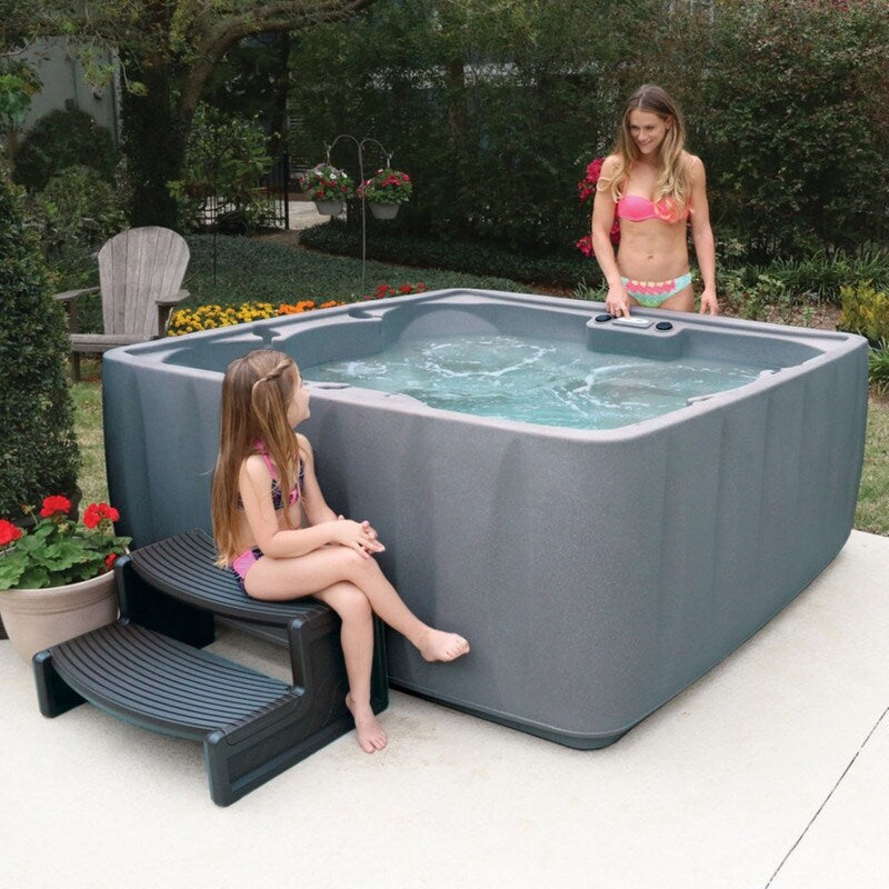 AR-600 Premium 6-Person 29-Jet hot tub w/ Ozone LED waterfall