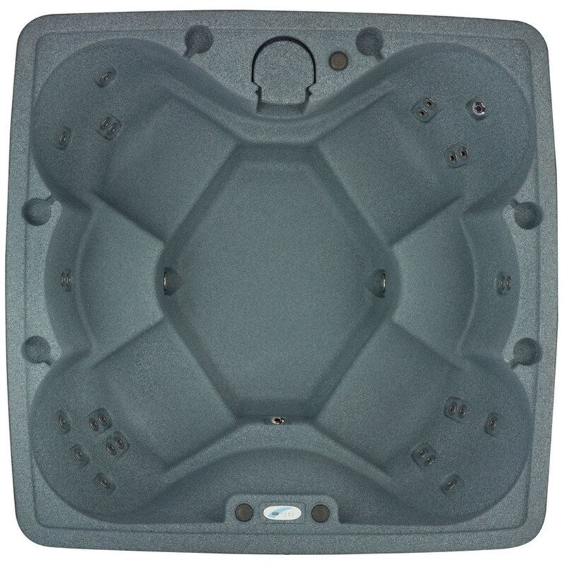 AR-600 Premium 6-Person 29-Jet hot tub w/ Ozone LED waterfall