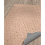 ART NOUVEAU PEACH and GOLD Area Rug by Kavka Designs