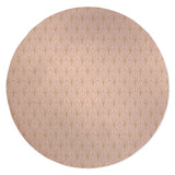 ART NOUVEAU PEACH and GOLD Area Rug by Kavka Designs