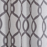 ATI Home Kochi Light Filtering Linen Blend Grommet Top Curtain Panel Pair