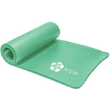 AUM High Density HD Foam Tech Yoga Exercise Mat - 72" x 24" x 1/2"