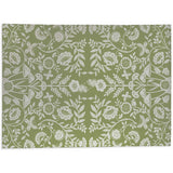 AUTUMN BUTTERFLY GARDEN SAGE Laundry Mat By Kavka Designs