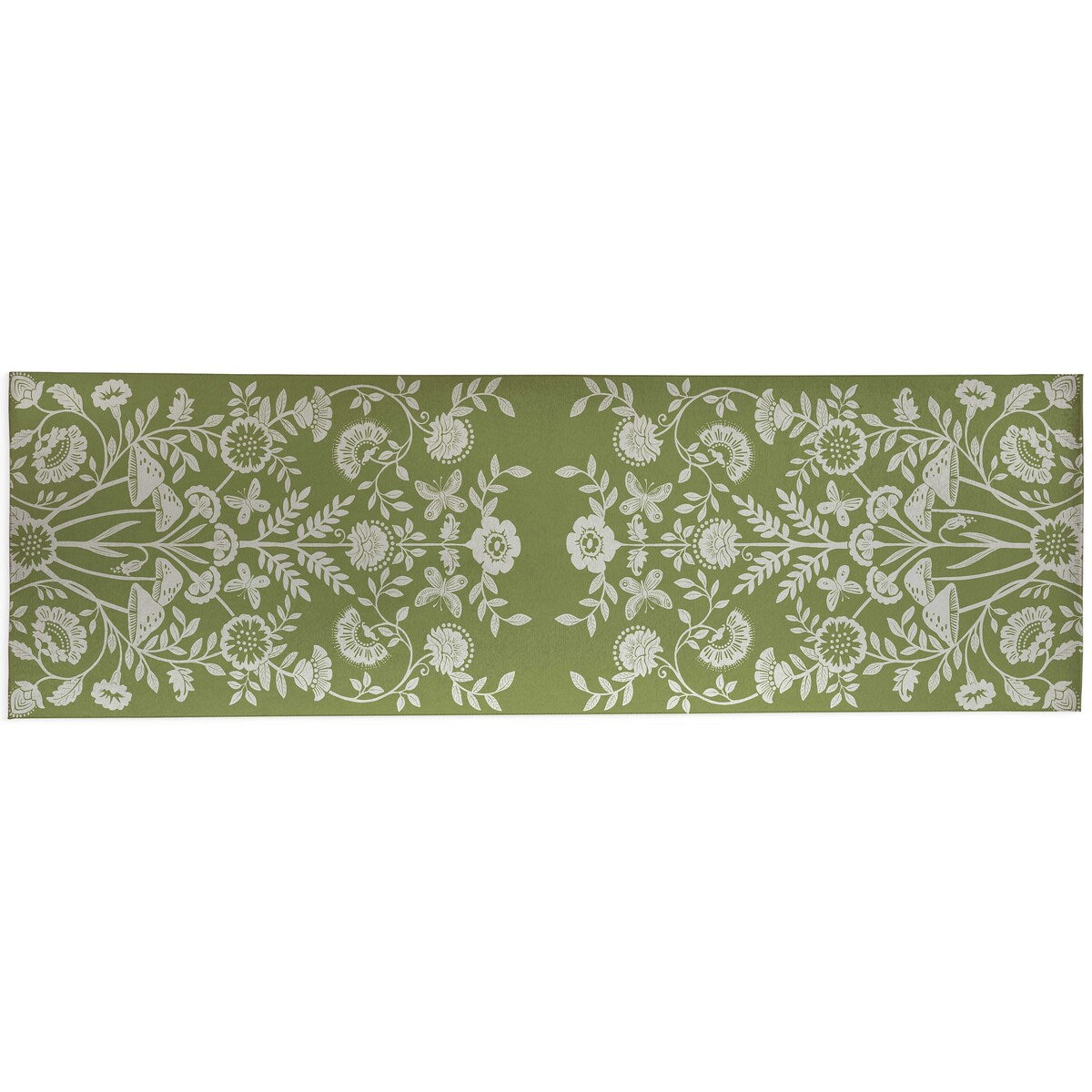 AUTUMN BUTTERFLY GARDEN SAGE Laundry Mat By Kavka Designs