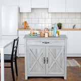AVAWING Kitchen Sideboard Buffet Cabinet Entryway Cupboard Server