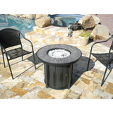 AZ Patio Heaters Faux Wood Fire Pit