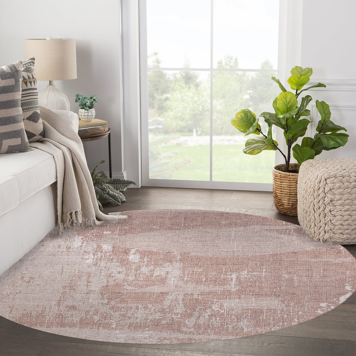 AZULA PINK Area Rug By Terri Ellis