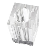 A&B Home 10-inch Tall Transparent Rectangular Vase