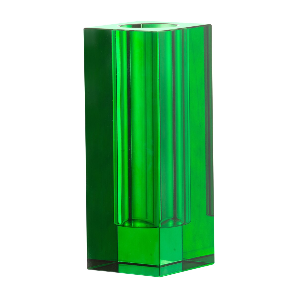 A&B Home 10-inch Tall Transparent Rectangular Vase