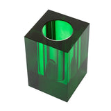 A&B Home 10-inch Tall Transparent Rectangular Vase