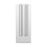 A&B Home 10-inch Tall Transparent Rectangular Vase
