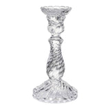 A&B Home Karington Clear Large Candlestick Holder