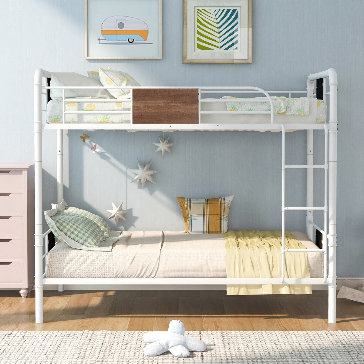 Aaron Twin over Twin Metal Bunk Bed
