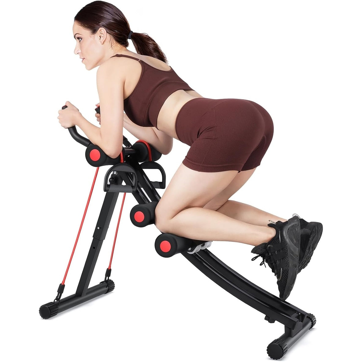 Ab Trainer Workout Equipment Ab Machine Exercise Abdominal Foldable