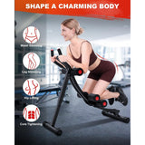 Ab Trainer Workout Equipment Ab Machine Exercise Abdominal Foldable