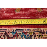 Abadeh Hand Knotted Wool Vintage Persian Oriental Rug - 2'0" x 2'2" square