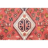 Abadeh Tribal Geometric Handmade Wool Persian Oriental Rug - 9'9" x 2'9" Runner