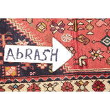 Abadeh Tribal Geometric Handmade Wool Persian Oriental Rug - 9'9" x 2'9" Runner